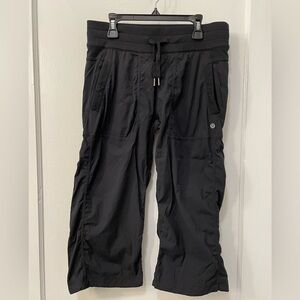 Lululemon Studio Crop Linerless Deep Coal